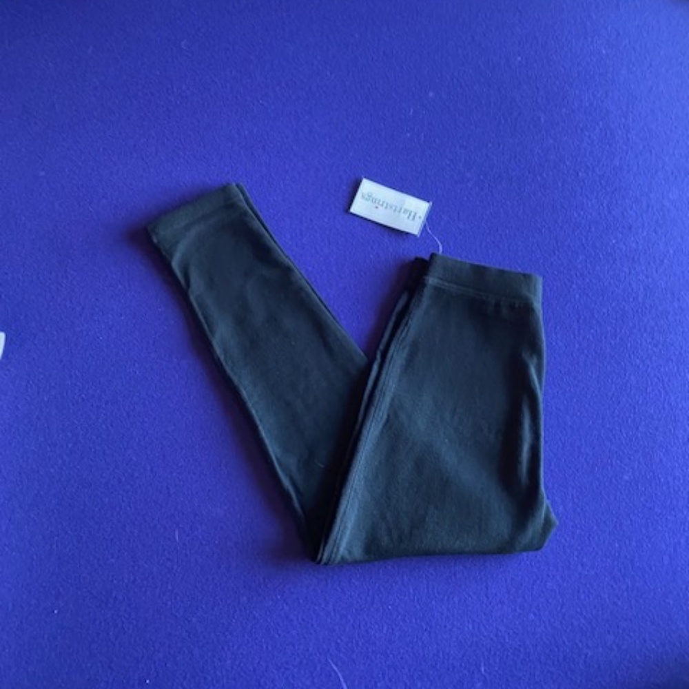 Hartstrings Black Knit Legging Girls Size 10